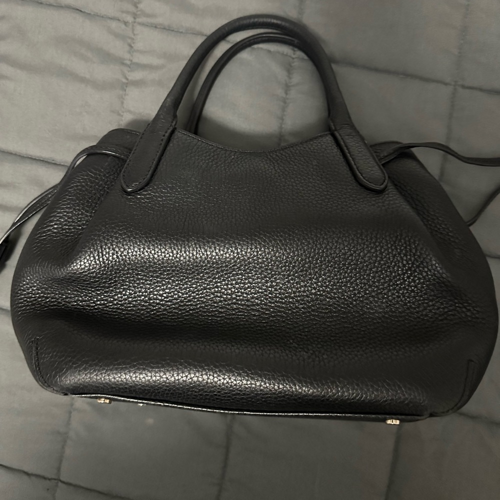 Kate Spade Black Pebbled Dumpling Satchel ✨ - Picture 3 of 7